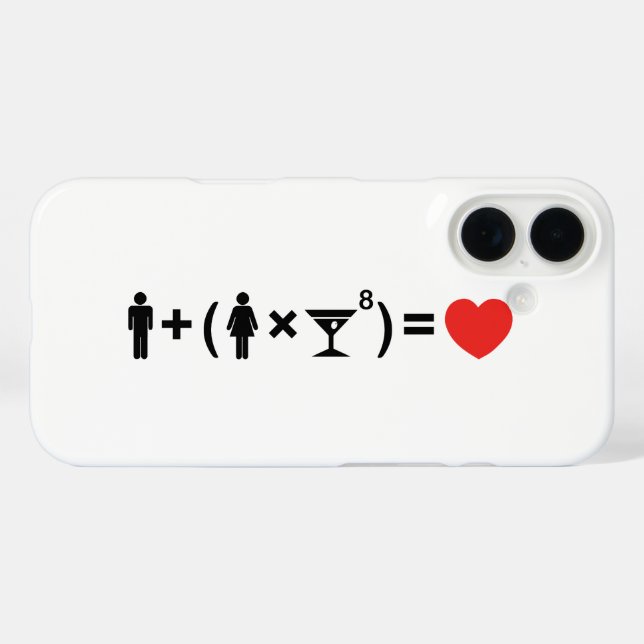 The Love Equation for Women Case-Mate iPhone Case (Back (Horizontal))