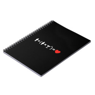 The Love Equation for Women Notebook