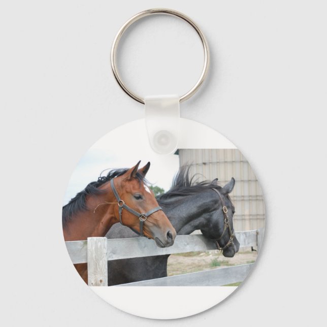 The Love Horses Key Ring (Front)