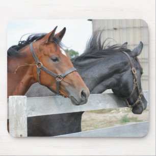 The Love Horses Mouse Pad