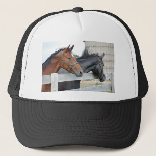 The love horses trucker hat