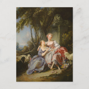 The Love Letter By François Boucher Postcard