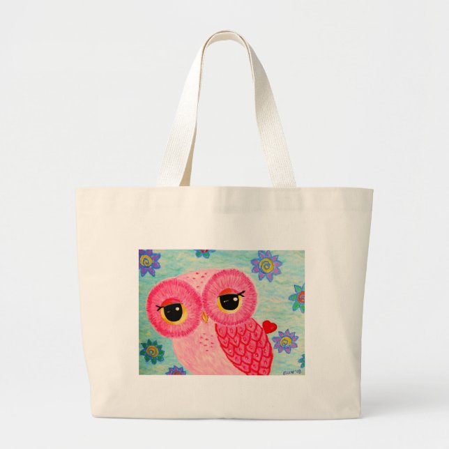 The Love Messenger Large Tote Bag (Front)