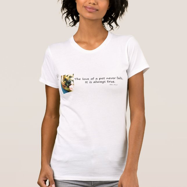 The Love of a Pet T-Shirt (Front)