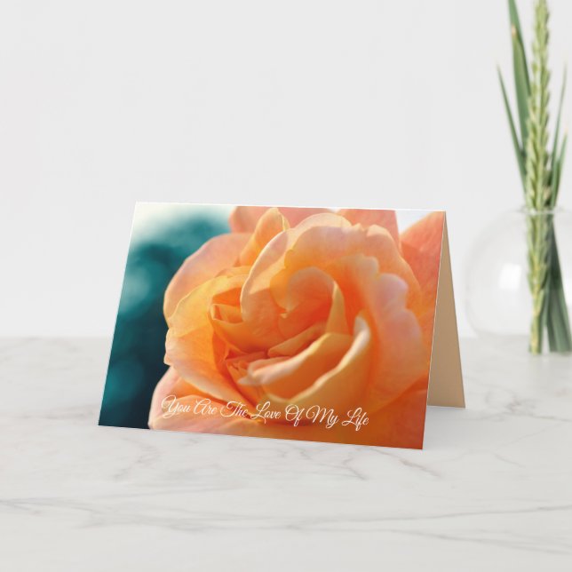 The love of my life card (Front)