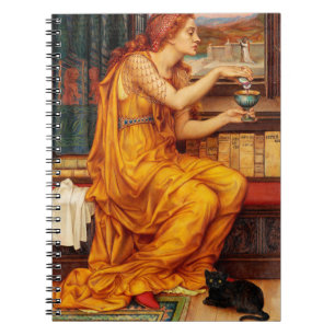 The Love Potion - Evelyn De Morgan Painting Notebook