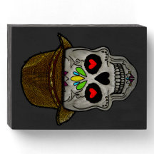 The Love Skull Fedora Hat