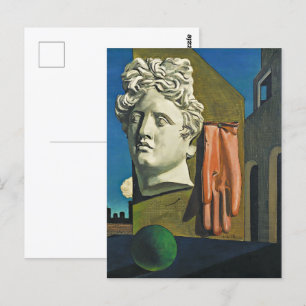 The Love Song Giorgio de Chirico Postcard