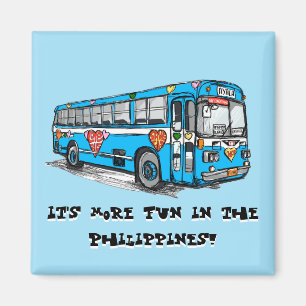 The LoveBus Magnet