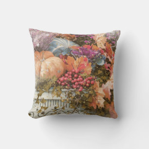 The lovely harvest Throw Pillow