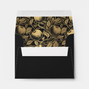 The Lover Apple Tarot Card Wedding RSVP Envelope