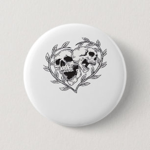 The Lover Till Death Do Us 6 Cm Round Badge