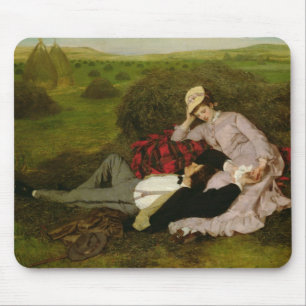 The Lovers, 1870 Mouse Pad