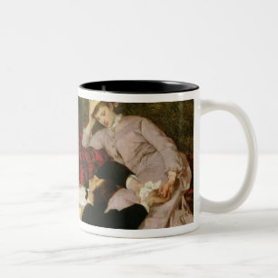 The Lovers, 1870 Two-Tone Coffee Mug