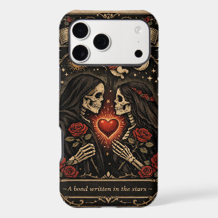 The Lovers Gothic Tarot Phone Case – Dark Romance 
