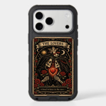 The Lovers Gothic Tarot Phone Case – Dark Romance 