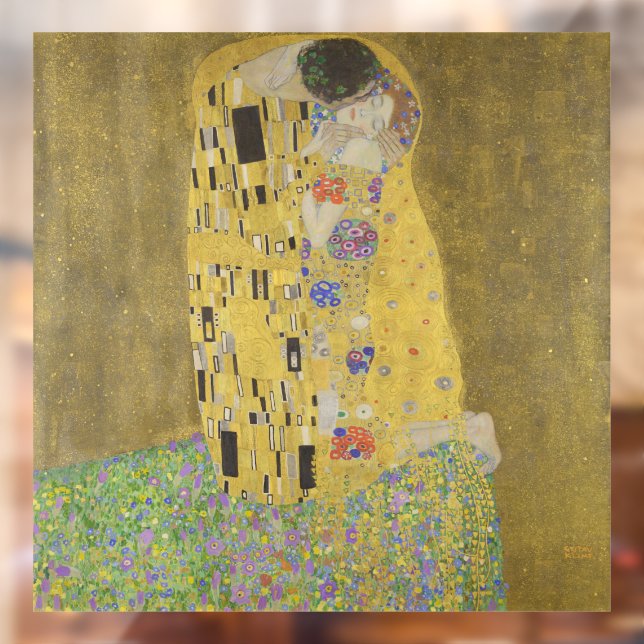 The Lovers Kissing Embrace by Gustav Klimt (Sheet 2)