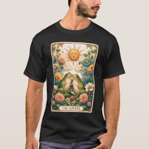 The Lovers Tarot Card Frog Goblincore  Aesthetic T-Shirt