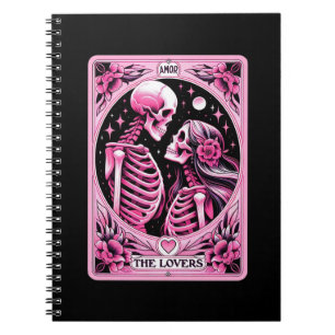 The Lovers Tarot Card Notebook Collection