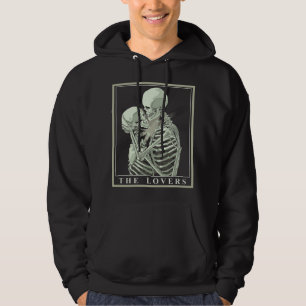 The Lovers Tarot Card Occult Goth Hoodie