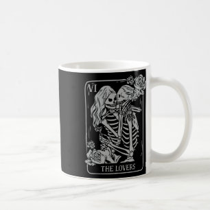 The Lovers Tarot Card Occult Goth Kissing Lesbian Coffee Mug