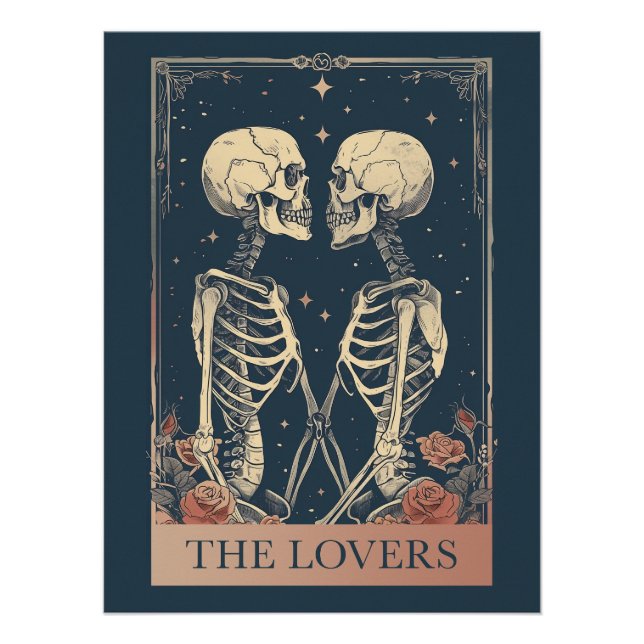 The Lovers Tarot Poster (Front)