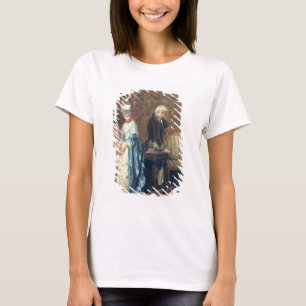 The Lovers' Tiff, 1872 (oil on panel) T-Shirt