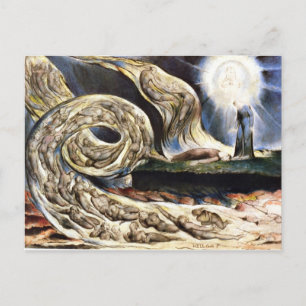 The Lovers’ Whirlwind, William Blake Postcard