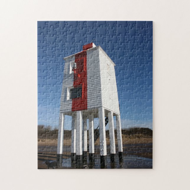 The Low Lighthouse, Burnham on Sea, Somerset, UK Jigsaw Puzzle (Vertical)