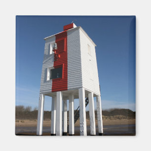 The Low Lighthouse, Burnham on Sea, Somerset, UK Magnet