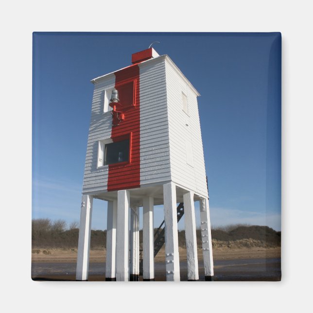 The Low Lighthouse, Burnham on Sea, Somerset, UK Magnet (Front)