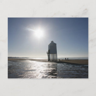 The Low Lighthouse, Burnham on Sea, Somerset, UK Postcard