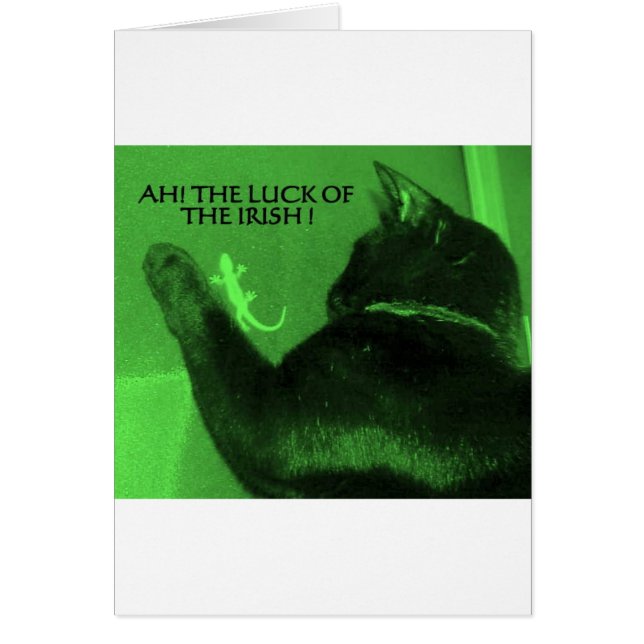 THE LUCK OF THE IRISH (Front)