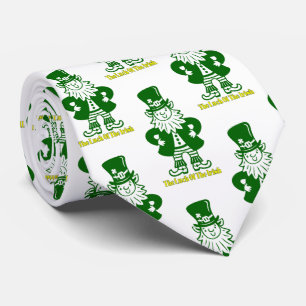 The Luck OF The Irish Leprechaun Neck Tie
