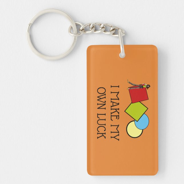 The Lucky Acrylic Keychain (Front)