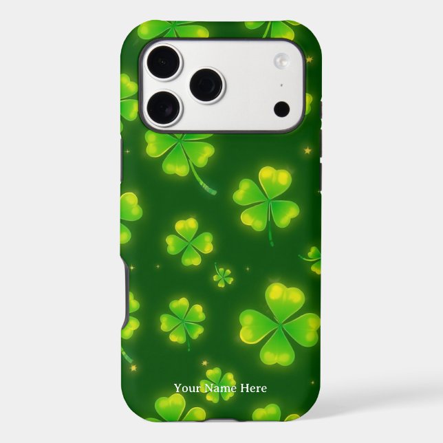 The Lucky Charm: Minimalist Clover (Back)