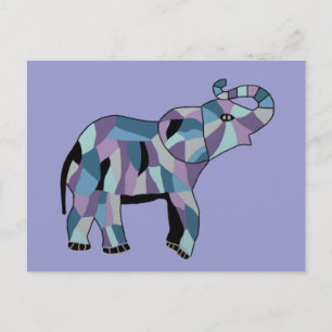 The Lucky Elephant Postcard