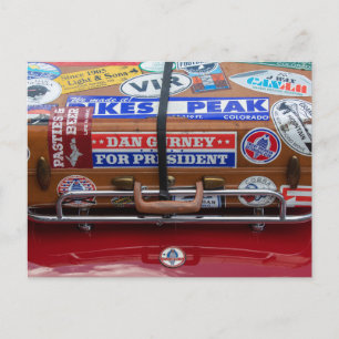 The Luggage Is Loaded Postcard