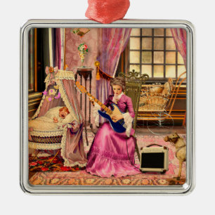 The Lullaby Metal Ornament