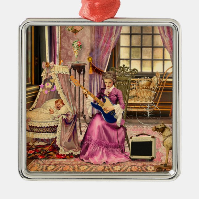 The Lullaby Metal Ornament (Front)