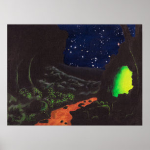 The Luminescent Cave: Print