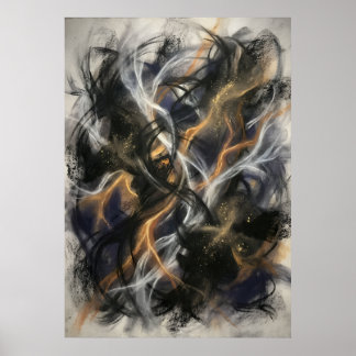 The Luminescent Loom of Silence Poster