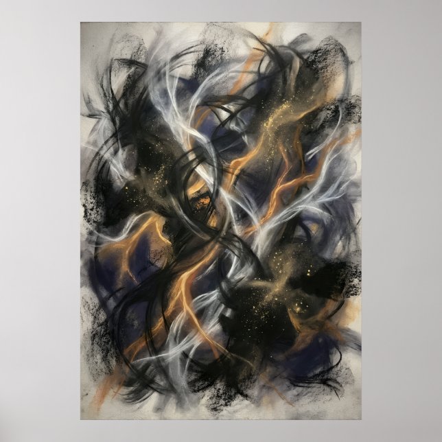 The Luminescent Loom of Silence Poster (Front)