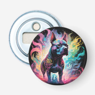 The Luminous Sentinel: A Holographic Staffordshire Bottle Opener