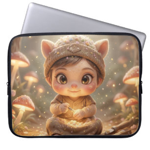 The Luminous Wanderer and the Nectar Art.1 Laptop Sleeve