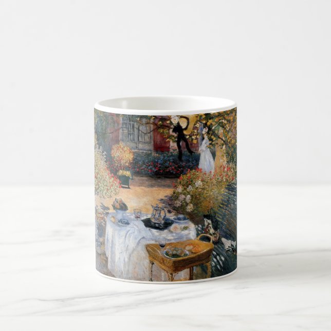The Luncheon by Claude Monet Coffee Mug (Center)