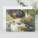 The Luncheon Claude Monet<br><div class="desc">The Luncheon.  Claude Monet. Reproduction of famous works of art  images in the public domain.</div>