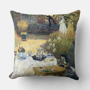The Luncheon Claude Monet    Cushion