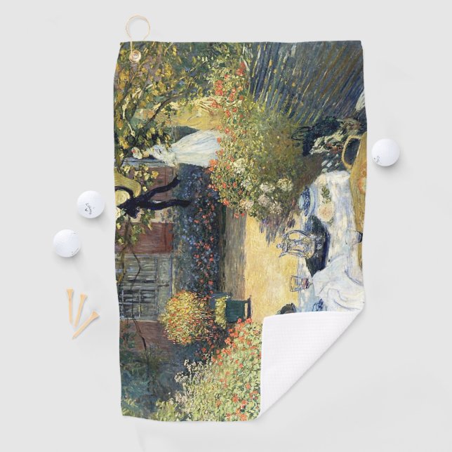The Luncheon Claude Monet    Golf Towel (InSitu)
