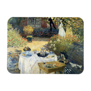 The Luncheon Claude Monet Magnet